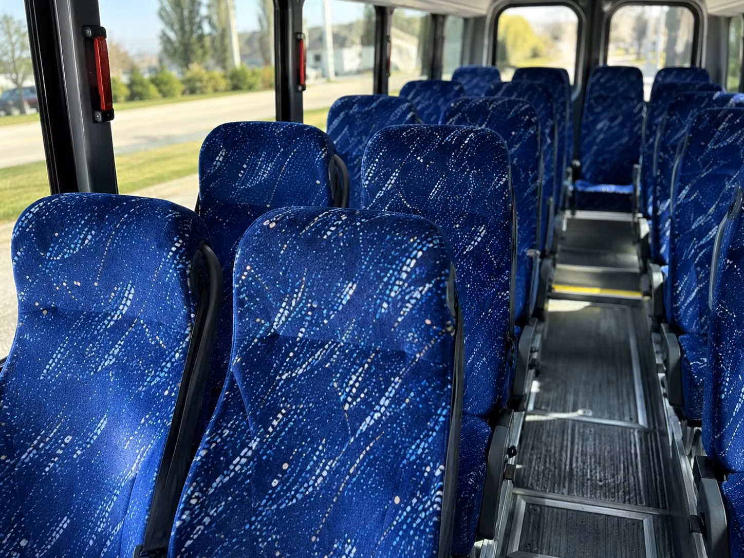 20 passenger minibus interior