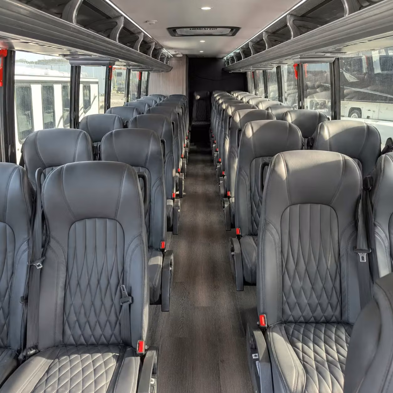 35 passenger minibus inside