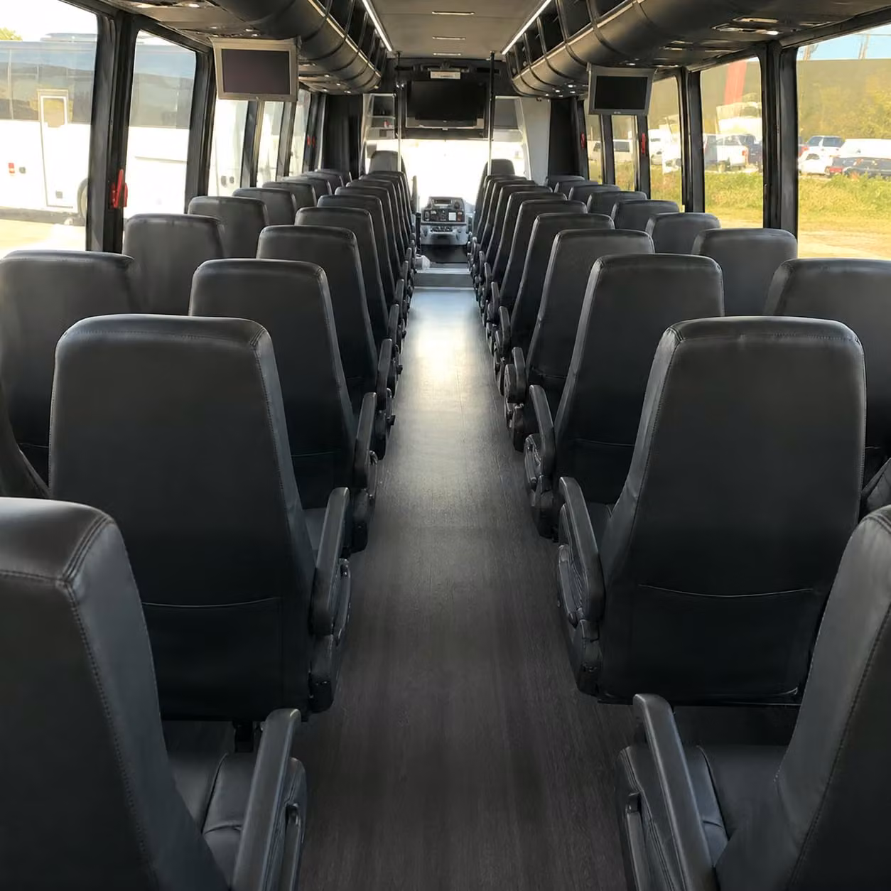35 passenger minibus interior