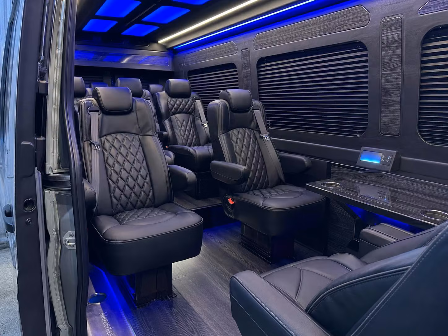 sprinter van transportation for groups and events across apple valley
